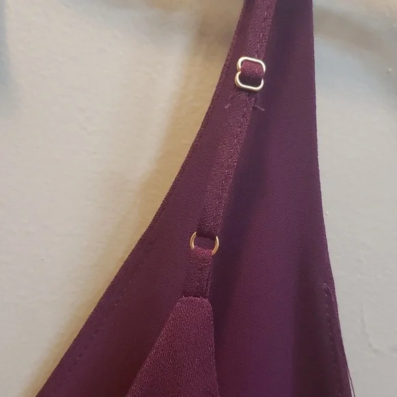 A New Day NWT Purple Lined Camisole. XS - Picture 5 of 6